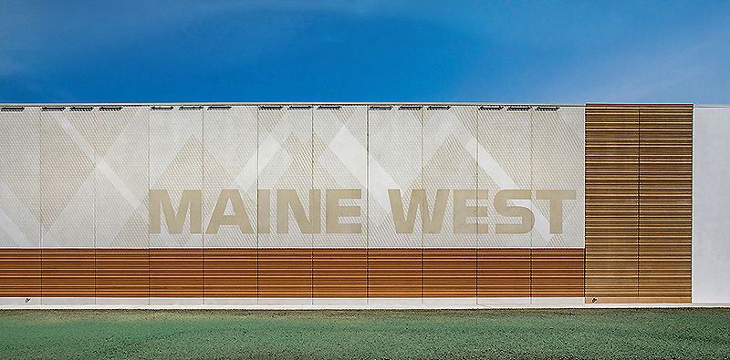 Graphic Concrete Maine West High School