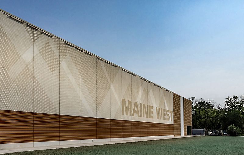 Graphic Concrete Maine West High School