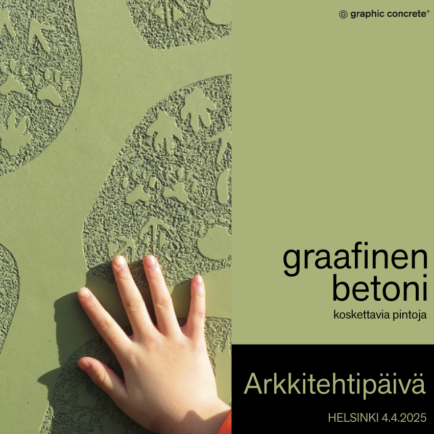 GRAAFINEN BETONI @ ARKKITEHTIPÄIVÄ 2025