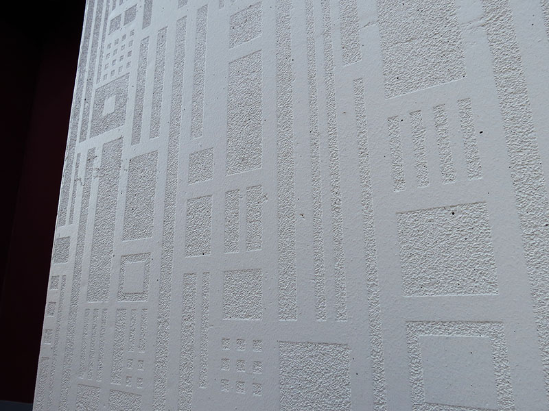 Graphic Concrete Colosseum City Center
