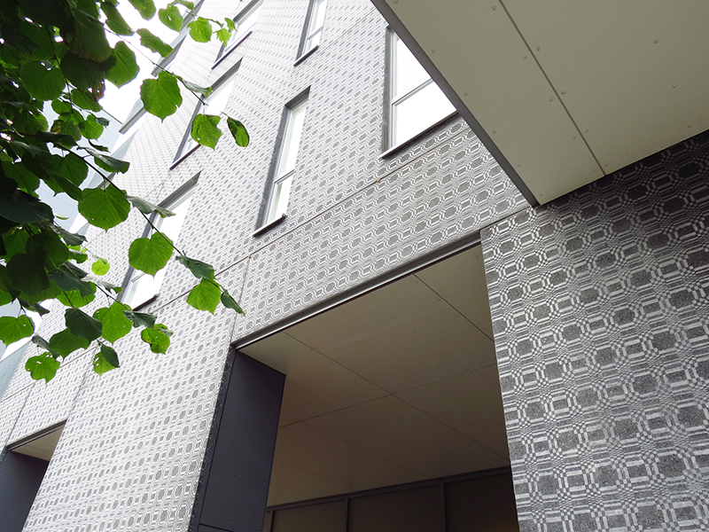 Graphic Concrete Helsinki Saksofoni Residential Building
