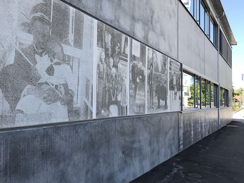 Graphic Concrete Sörmlands Museum