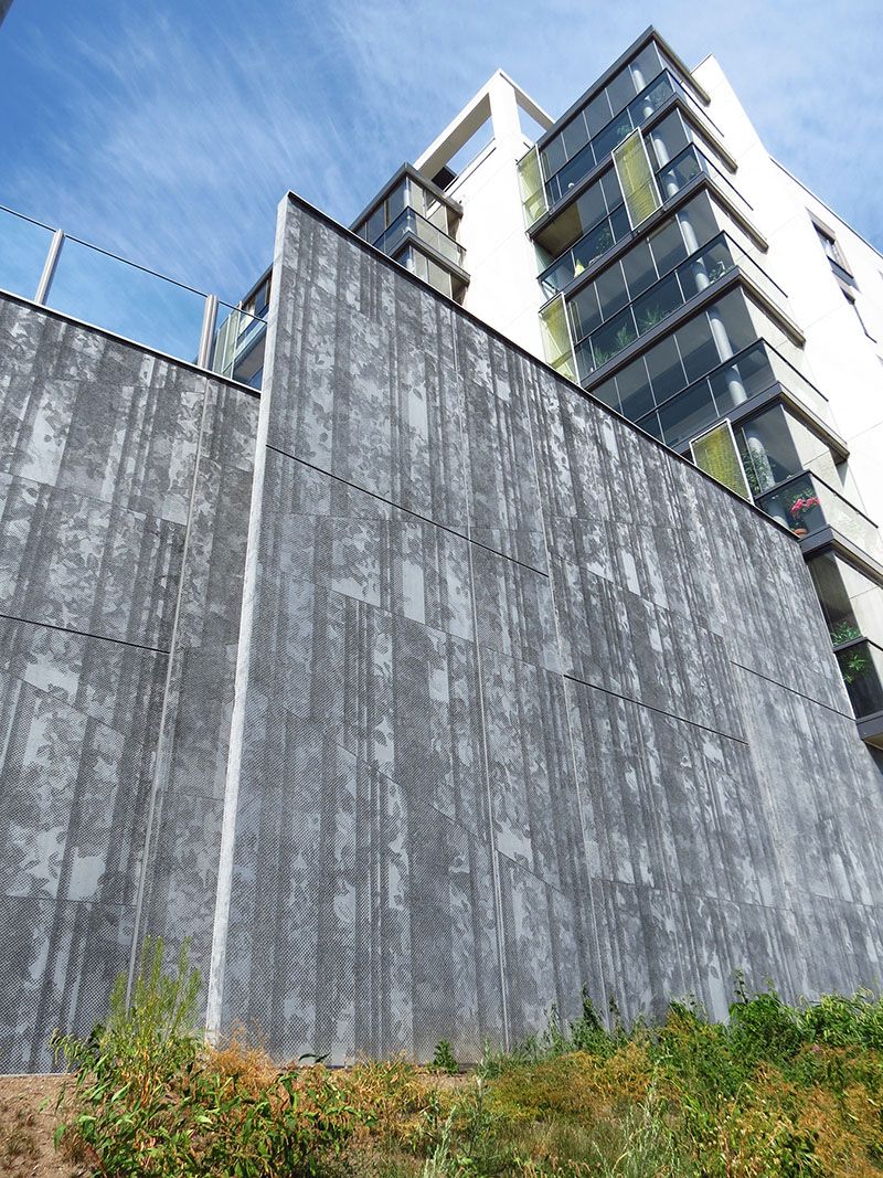 Graphic Concrete Apollo and Neptunus Wall