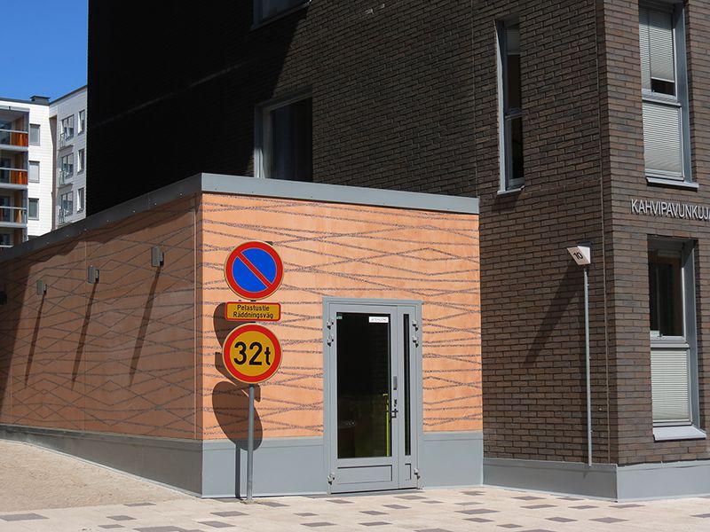 Graphic Concrete Helsinki Gustav Residential Building