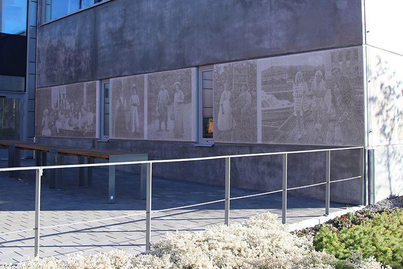 Graphic Concrete Sörmlands Museum