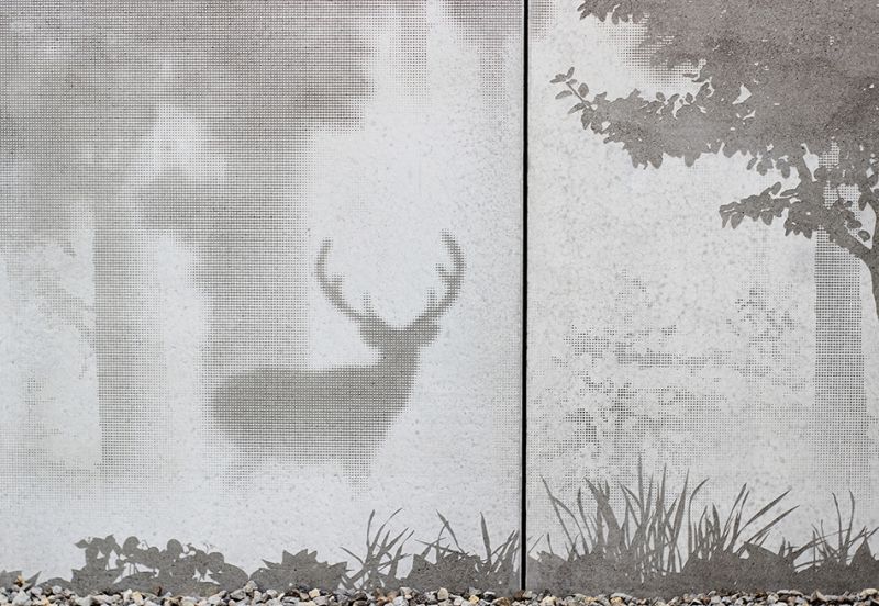 Graphic Concrete UPOPOY National AINU Museum and Park