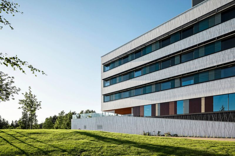 Graphic Concrete Espoo Hospital