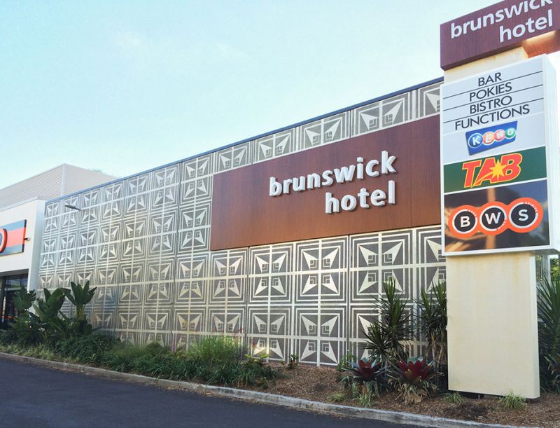 Graphic Concrete The Brunswick Hotel